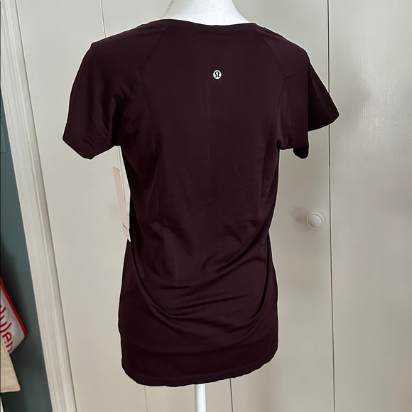 lululemon athletica Swiftly Tech Short Sleeve 2.0 | Black Plum - Picture 3 of 9